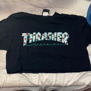 cropped thrasher shirt